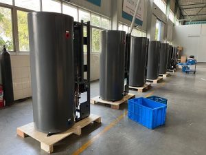 air to water heat pump dimensions